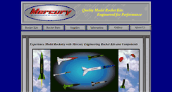 Desktop Screenshot of mercury-rockets.com